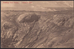 Samoa Lavafeld at Savali 1912, Briefmarke entferntAutomatically ...