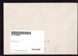 WB FDC 76/78Automatically generated translation:WB First Day Cover 76 ...