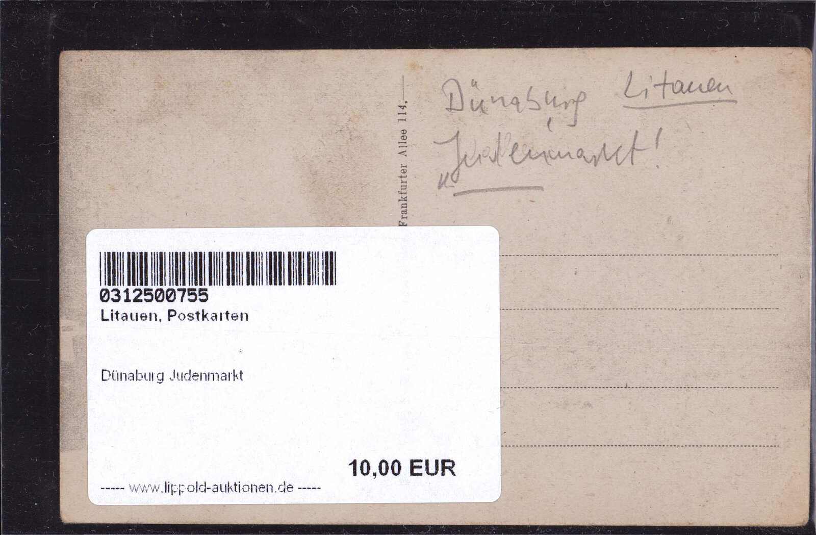 Image 1 for lot number 10365 for 49. Lippold`s Auktion