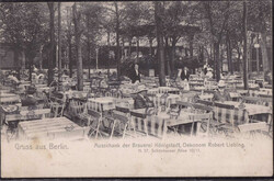 O-1000 Berlin Ausschank Brauerei Königstadt Schönhasuer Allee 1905