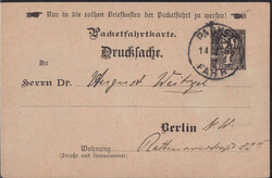 140: German Empire Stadtpost - Postal stationery
