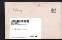 Kolberg Dampfer vor der Mole