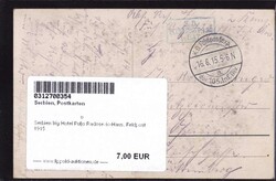 Serbien Irig Hotel Puljo Radosevic-Haus, Feldpost 1915Automatically ...