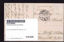 Posen Jesuitenstrasse, Feldpost 1916Automatically generated ...