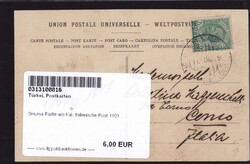 Smyrna Partie am Kai, Italienische Post 1909Automatically generated ...