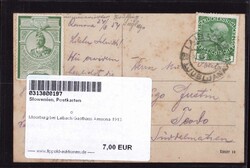 Moorburg bei Laibach Gasthaus Aemona 1913