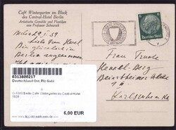 O-1000 Berlin Cafe Wintergarten im Central-Hotel 1939