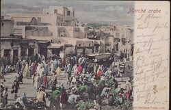 Tunis Arabischer Markt 1905