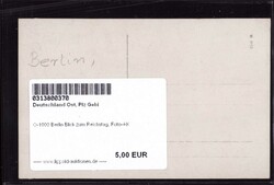 O-1000 Berlin Blick zum Reichstag, Foto-AK