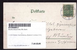 O-1000 Berlin Charlottenburg, Bahnhof Westend 1902