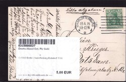 O-1000 Berlin Charlottenburg Bahnhof 1916