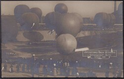 O-1000 Berlin Ballonwettfahrt Schmargendorf-Berlin 1908