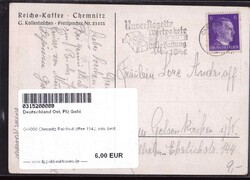O-9000 Chemnitz Reichs-Kaffee 1942, min. best