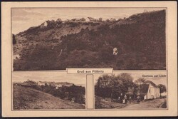 O-4101 Plößnitz Gasthaus Zur Linde 1928, EK 9mm