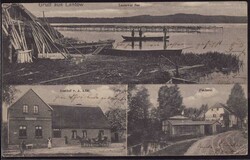 O-2601 Lantow Gasthaus Kühl Fischerei, Soldatenpost ...