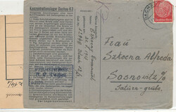 KZ-Post Dachau K3 mit InhaltAutomatically generated translation:KZ ...