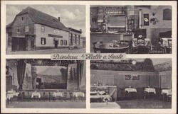 O-4101 Dieskau Gasthaus mit Tanzdiele