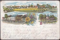 O-4101 Brachstedt Warenhandlung Könnicke 1904, Ecken stärker best