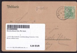 O-4101 Brachstedt Warenhandlung Könnicke 1904, Ecken stärker best