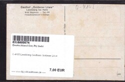 O-4105 Landsberg Gasthaus Goldener Löwe