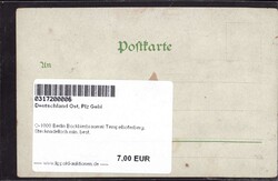 O-1000 Berlin Bockbierbrauerei Tempelhoferberg, Stecknadelloch min. ...