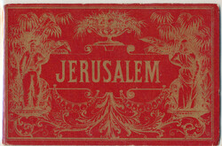 Jerusalem Leporellomappe mit 10 Anischten um 1898