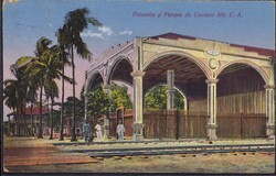 Nicaragua Corinto Bahnstation 1927 SeepostAutomatically generated ...