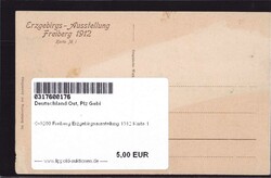 O-9200 Freiberg Erzgebirgsausstellung 1912 Karte 1