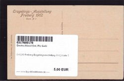 O-9200 Freiberg Erzgebirgsausstellung 1912 Karte 5