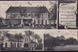 O-3000 Luisenthal Pechau Gasthaus Forsthaus, Feldpost ...