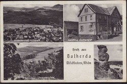 W-8789 Wildflecken Dalherda Kantine, Feldpost 1940Automatically ...