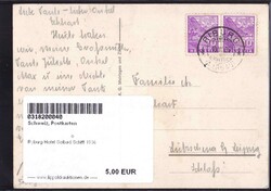 Ryburg Hotel Solbad Schiff 1936