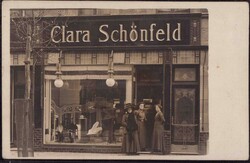 O-1000 Berlin Bekleidungsgeschäft Clara Schönfeld Inhaberin Clara ...