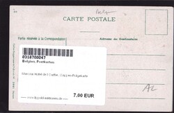 Marcour Hotel de l´Ourthe, Wappen-PrägekarteAutomatically generated ...