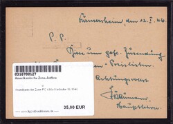 Amerikanische Zone PC 616a Karlsruhe 16.1946