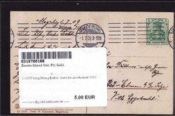 O-3000 Magdeburg Ballon Guericke am Himmel 1909Automatically ...