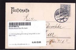 O-3000 Magdeburg Herrenkrug Anlegestelle an der Elbe ...