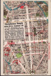 O-1000 Berlin Christliches Hospiz in der Oranienstraße 106 1913