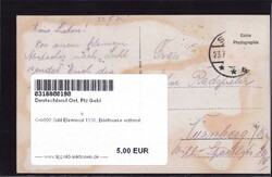 O-6000 Suhl Ehrenmal 1930, Briefmarke entferntAutomatically generated ...