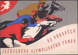 Pardubice Pferderennen Olympiafonds 14.10.1937