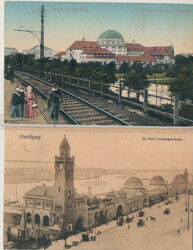 W-2000 Hamburg Konvolut von 8 AK´s, schöner PostenAutomatically ...