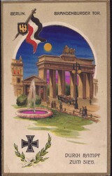 O-1000 Berlin Brandenburger Tor Halt gegen Licht WK I