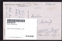 Lublin Gasthaus Hotel Europa 1943