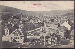 O-6083 Brotterode Die neu aufgebaute Stadt nach dem großen Brand