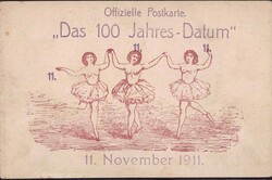 O-3000 Magdeburg Das 100 Jahres-Datum 11.11.1911 auch ...