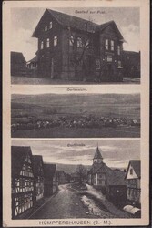 O-6101 Hümpfershausen Gasthaus Zur Post Dorfstraße