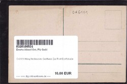 O-6101 Hümpfershausen Gasthaus Zur Post Dorfstraße