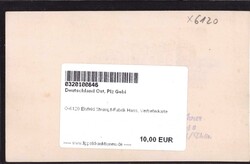 O-6120 Eisfeld Strumpf-Fabrik Hass, Vertreterkarte