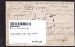 Marokko Mehedia Vue de la Plage, Gefangenen-Lagerpost 12.5.1916 nach ...