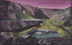 O-4106 Löbejün Steinbruch 1921